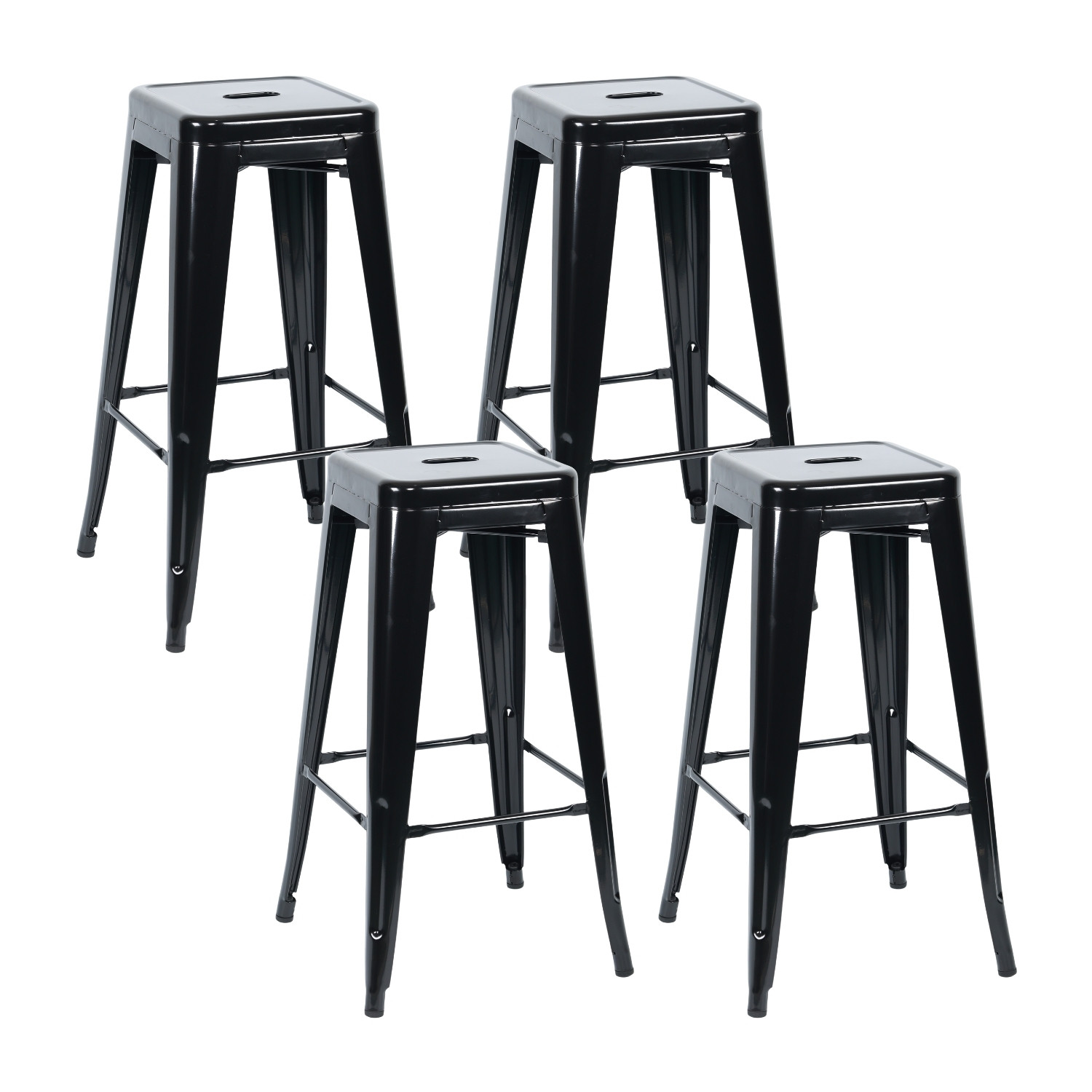 Pack 4 bancos médios...